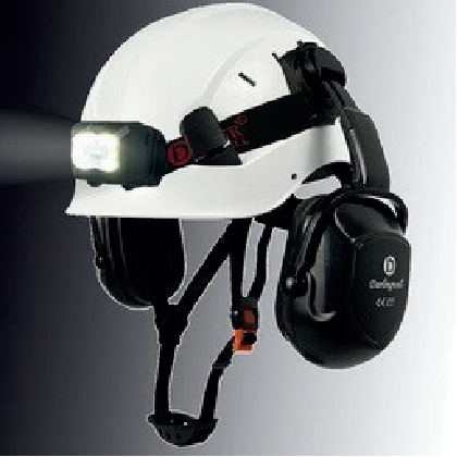 SAFETY HELMET TYPE II W/ SIZE CHIN STRAP, CLEAR VISOR/FACE SHIELD & CUSTOMIZE LOGO