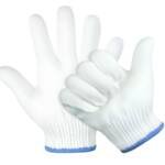 COTTON GLOVES GAUGE 10 WHITE (12 PAIRS/PACK)
