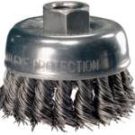 WIRE CUP BRUSHES KNOT (4″X5/8″ )