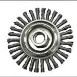 WIRE WHEEL BRUSHES KNOT ( 4.5 X5/8)