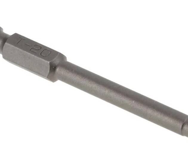 TORX BIT, 1/4x2'" HEX SHANK (POWER), T30