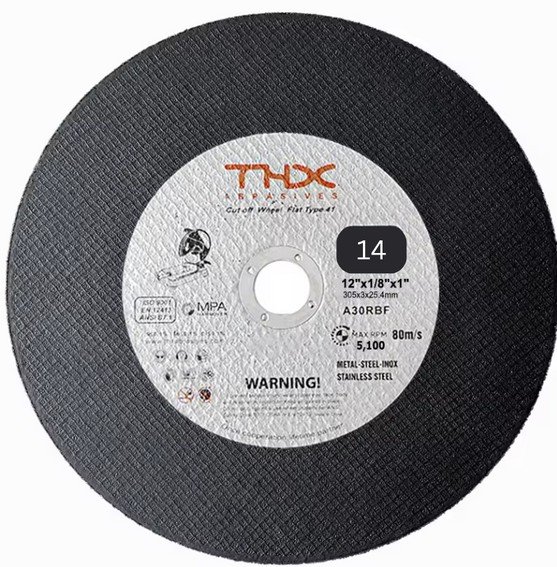 CHOP SAW CUTTING DISC 14" X3/32 X1"