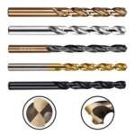 DRILL BIT M2 HIGH SPEED STEEL COBALT COATED 7/32x4"