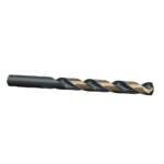 DRILL BIT BLACK & GOLD FINISH  HIGHSPEED 7/32"x 3 3/4" LG.